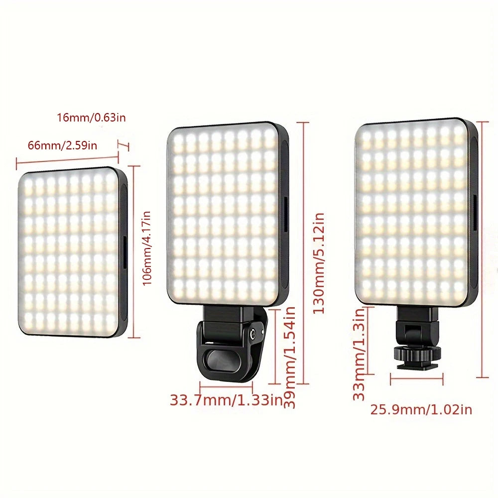 Rechargeable Magnetic LED Selfie Light